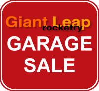 Giant Leap Rocketry Garage Sale